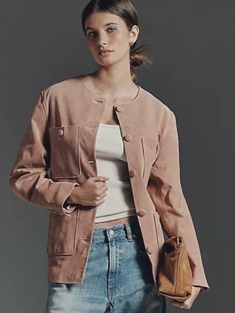 NWT Suede Jacket